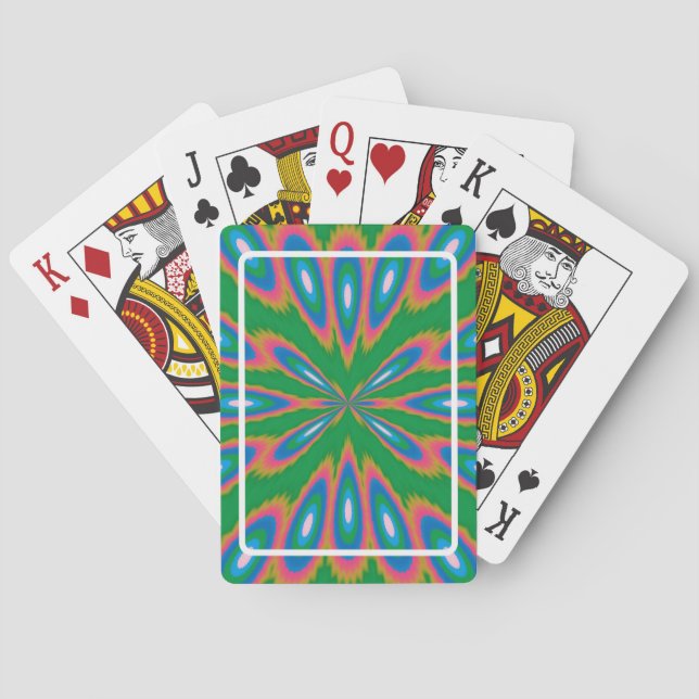 Funky Garden Playing Cards (Back)