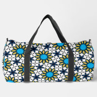 Funky Geometric Daisy Pattern