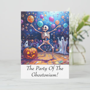 Funky Ghost Town! Invitation