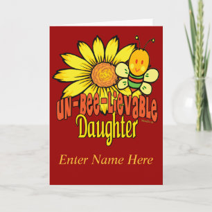 Funky Gifts For Daughters Card