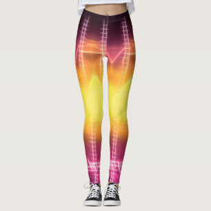 Funky Glow in the Dark Leggings