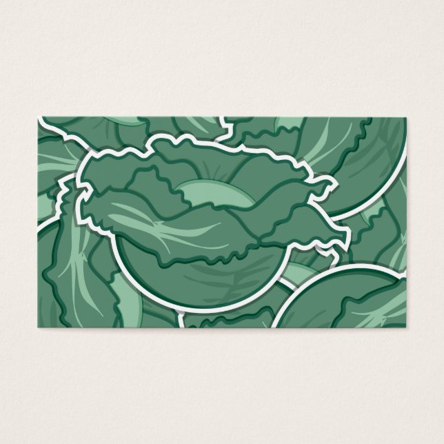 Funky green cabbage (Front)