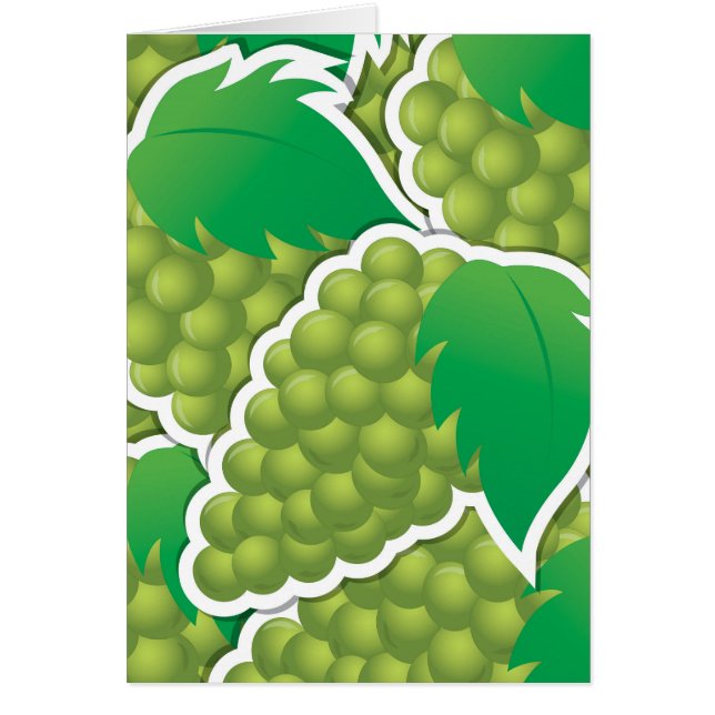 Funky green grapes (Front)