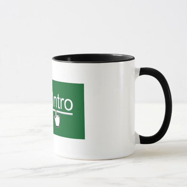 Funky Greetings Mug (Right)