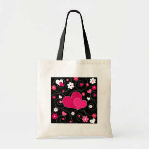 Funky hearts and flowers - Bag