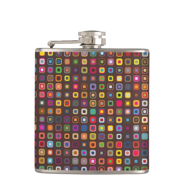 Funky Hip Flask (Front)