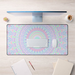 Funky Hippie Mandala  Desk Mat