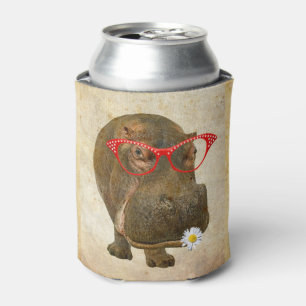 Funky Hippopotamus Can Cooler! Can Cooler