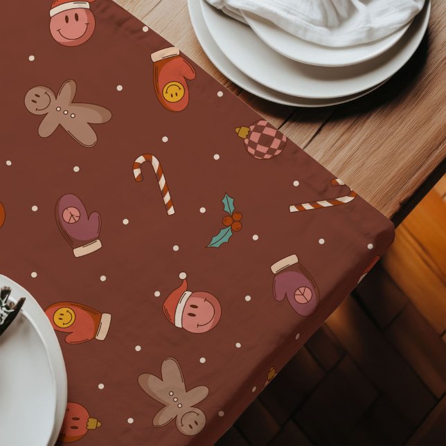 Funky Holiday Runner 70s Pastel Vintage Charm (Funky Holiday Runner 70s Pastel Vintage Charm)