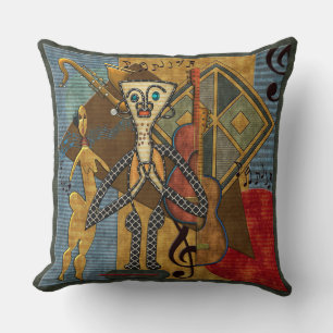 Funky Hot Jazz  Cushion