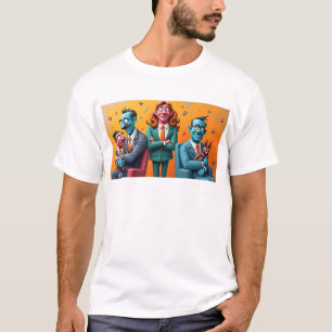 Funky Kaiju: Osaka Monster Art - Spread Joy Smiles T-Shirt