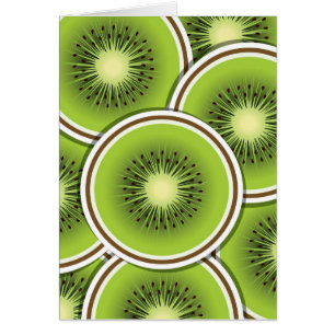 Funky kiwi fruit slices