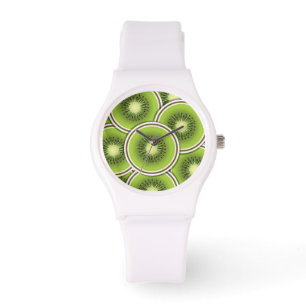 Funky kiwi fruit watch