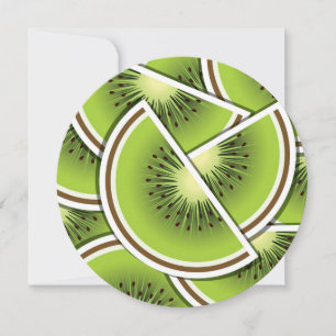 Funky kiwi fruit wedges
