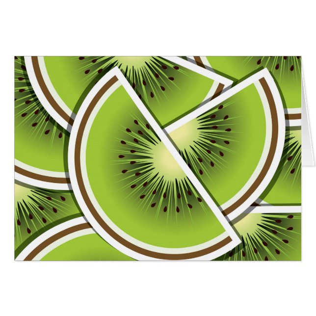 Funky kiwi fruit wedges (Front Horizontal)