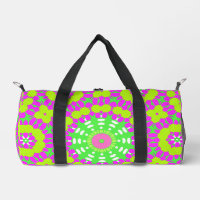 Funky Lavender, Lime Green & Yellow Girly Pattern