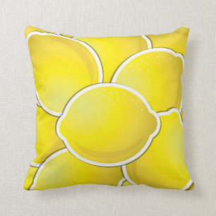 Funky lemon cushion