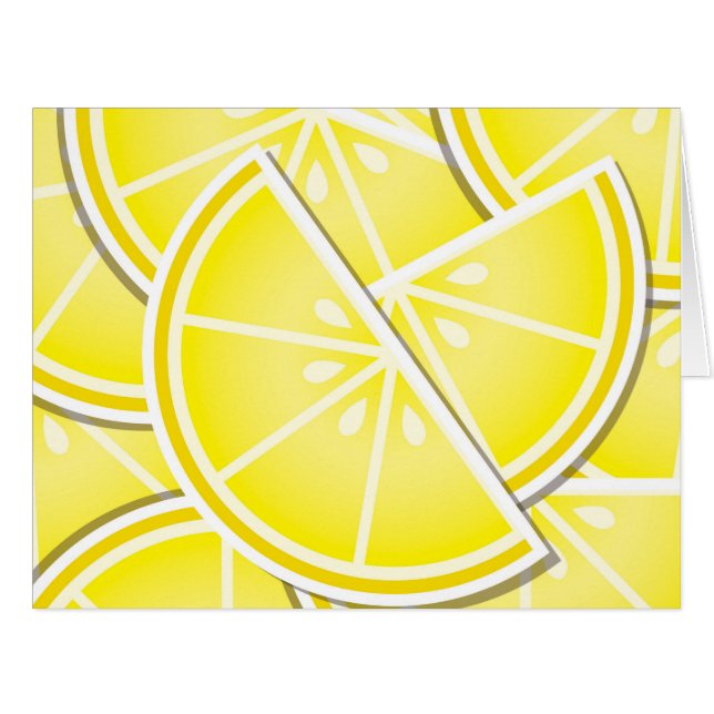 Funky lemon wedges! (Front Horizontal)