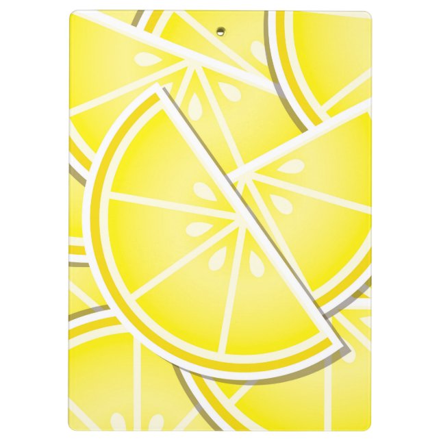 Funky lemon wedges! clipboard (Back)