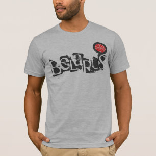 Funky Letters Folk Belarus Беларусь T-Shirt Tee