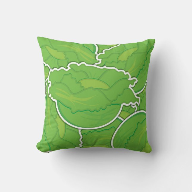Funky lettuce cushion (Front)