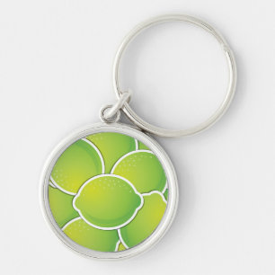 Funky lime key ring