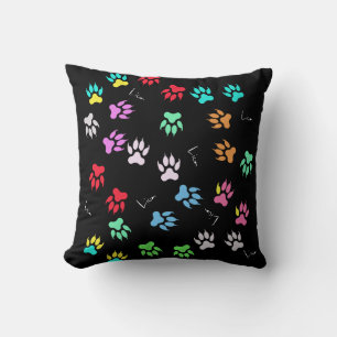 Funky Lion Paw Pattern Cushion Throw Pillow