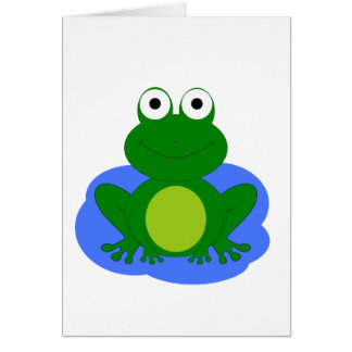 Funky little frog pond