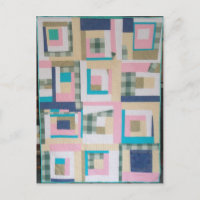 Funky Log Cabin Quilt