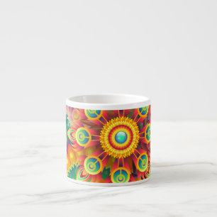 Funky Mandalas Espresso Cup