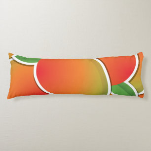 Funky mango body cushion