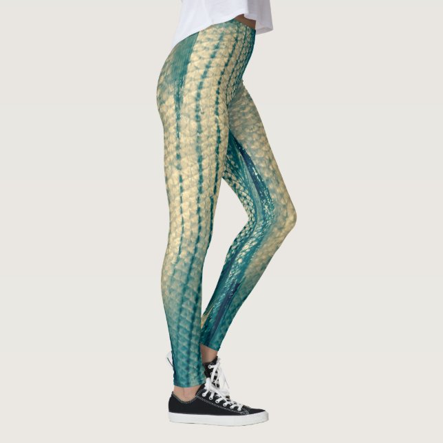 Funky Mermaid 4Veronique Leggings (Right)