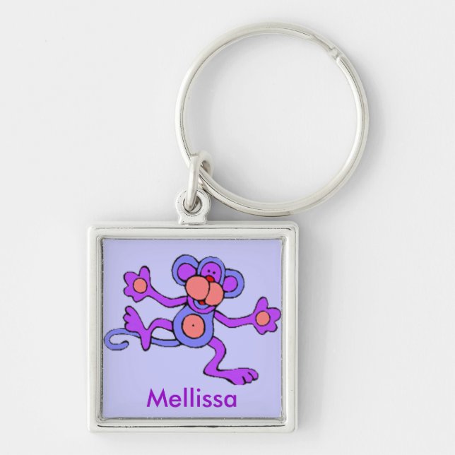 Funky Monkey Keychain (Front)
