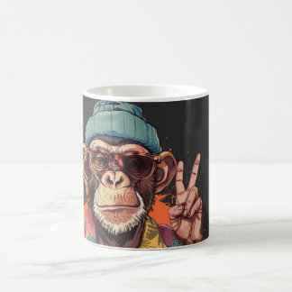 Funky Monkey Magic Mug