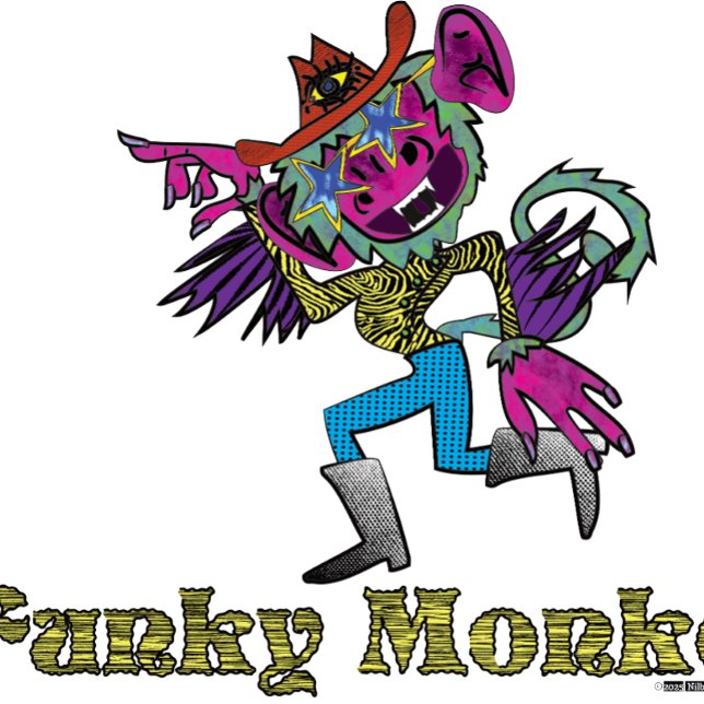 Funky Monkey  T-Shirt (Creator Uploaded)