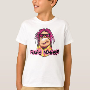 Funky Monkeys kids t-shirt
