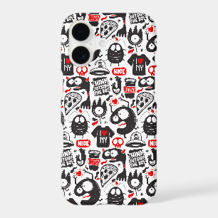 Funky Monster Mash - Street Art iPhone Case