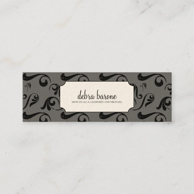 Funky Mummy Calling Cards (Front)