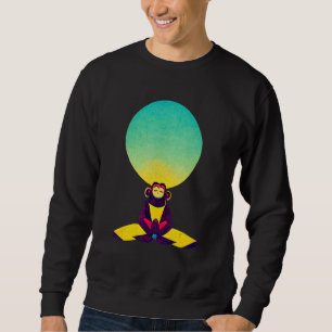 Funky Munky Dzogchen Clear Light Monkey Sweatshirt