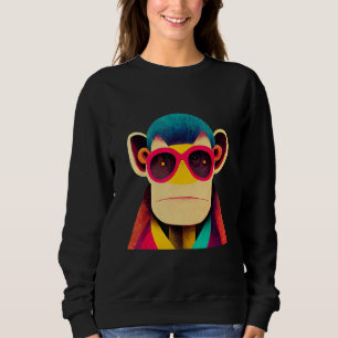 Funky Munky Slick Monkey Sweatshirt