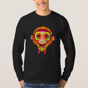 Funky Munky Space Cadet Monkey Premium T-Shirt