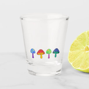 Funky Mushroom Shot glass