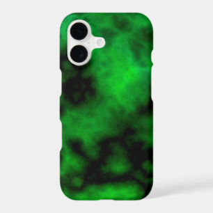 Funky Neon Green Emerald Halloween Abstract