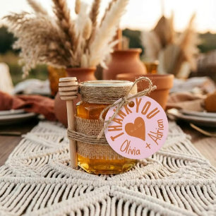 Funky Nuptials Favor Tags