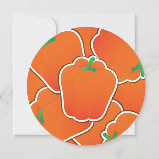 Funky orange pepper (Front)