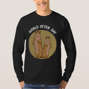 Funky Otter  for sweet otter fans and  otters T-Shirt