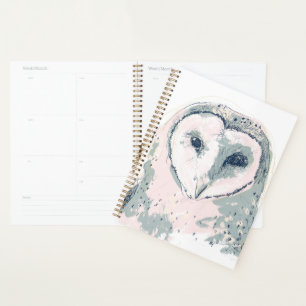 Funky Owl Portrait Planner