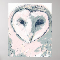 Funky Owl Portrait