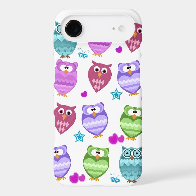 funky owls Case-Mate iPhone case (Back)