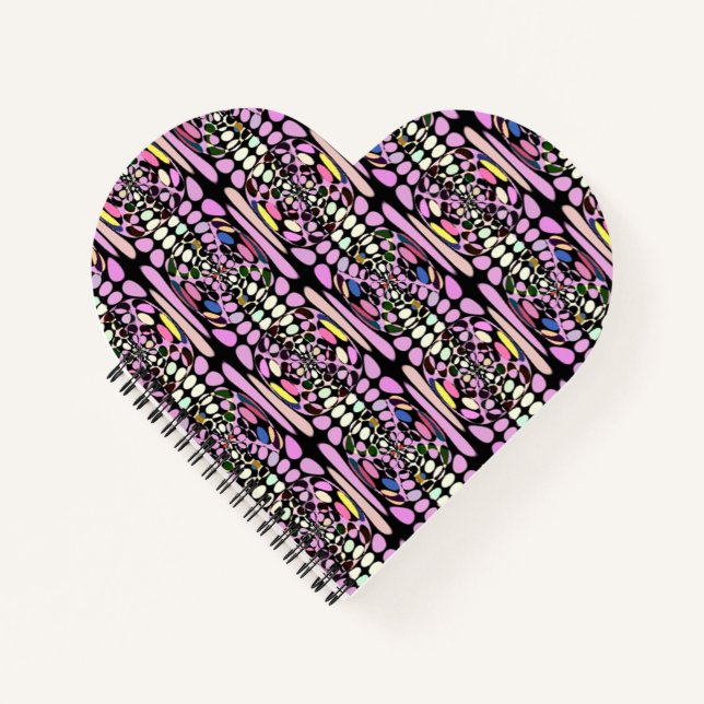 Funky Pattern Notebook (Front)